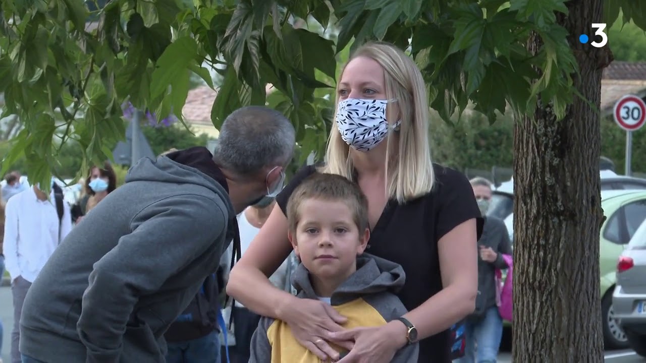 Rentrée scolaire en Gironde à l'heure du Covid-19 : réactions des élèves et des parents