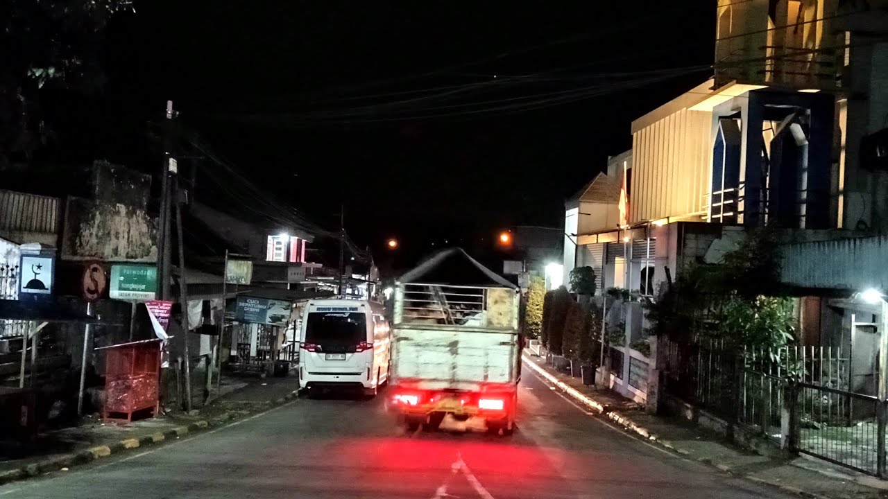 LIVE Ojek Pangkalan Purwodadi Tengah Malam | Real Night Street Life in Indonesia