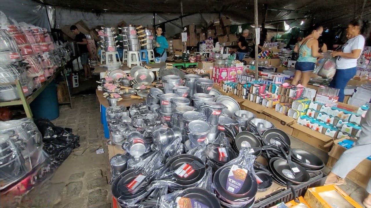 PREÇOS ATUALIZADOS! | Utilidades Domésticas Baratas na Feira da Sulanca Caruaru Pernambuco