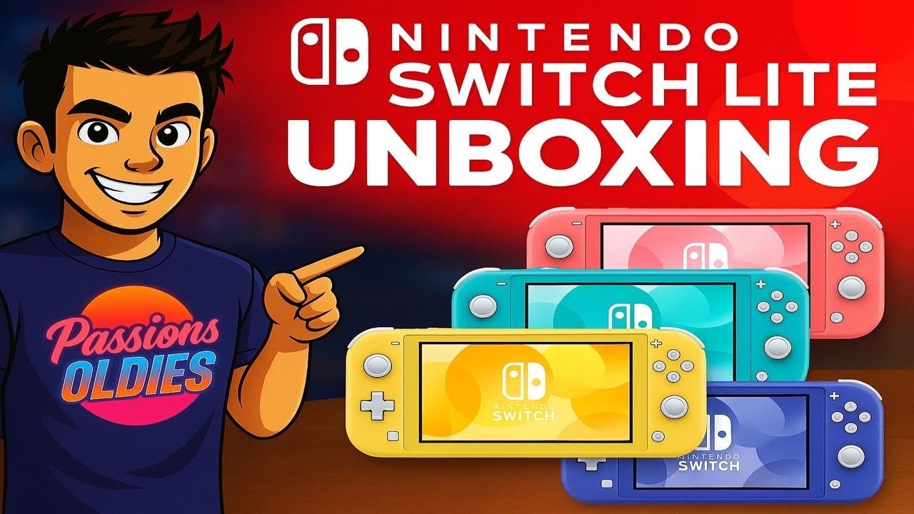 Nintendo Switch Lite Unboxing & Review | All Colors (Grey, Coral, Turquoise, Blue)