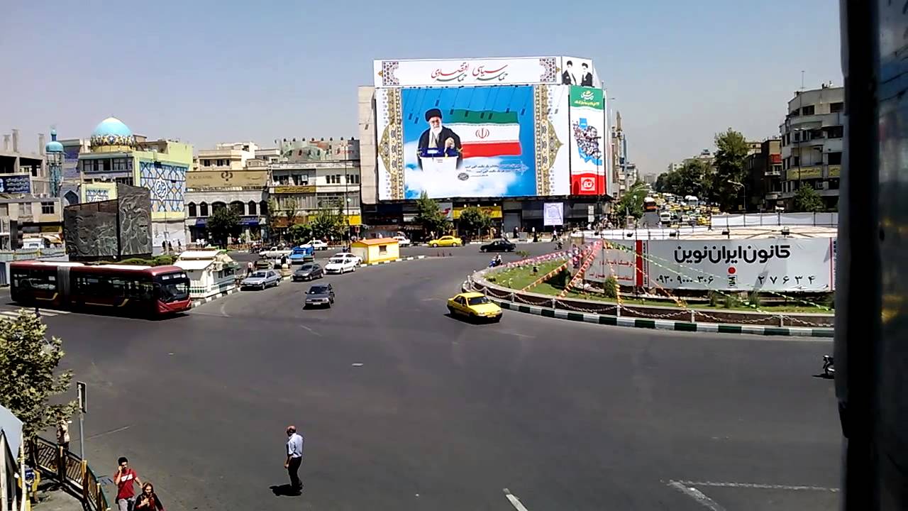 Enghelab square, Tehran, Iran