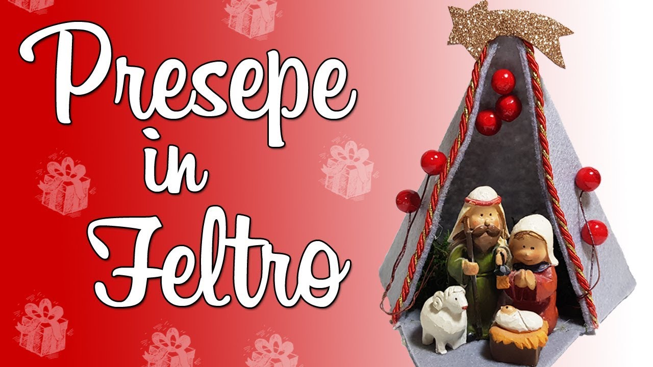 DIY PRESEPE IN FELTRO