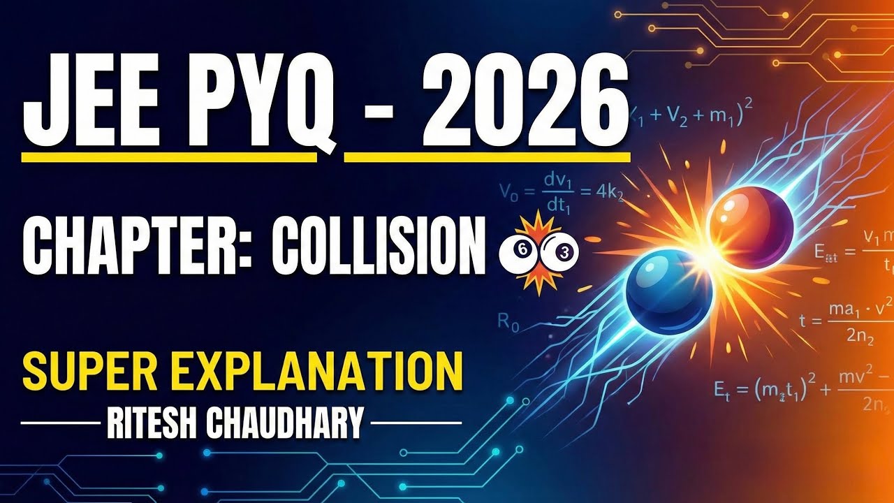 A body of mass 14 kg initially at rest explodes into three fragments of masses #jee2026 #iitjee #pyq