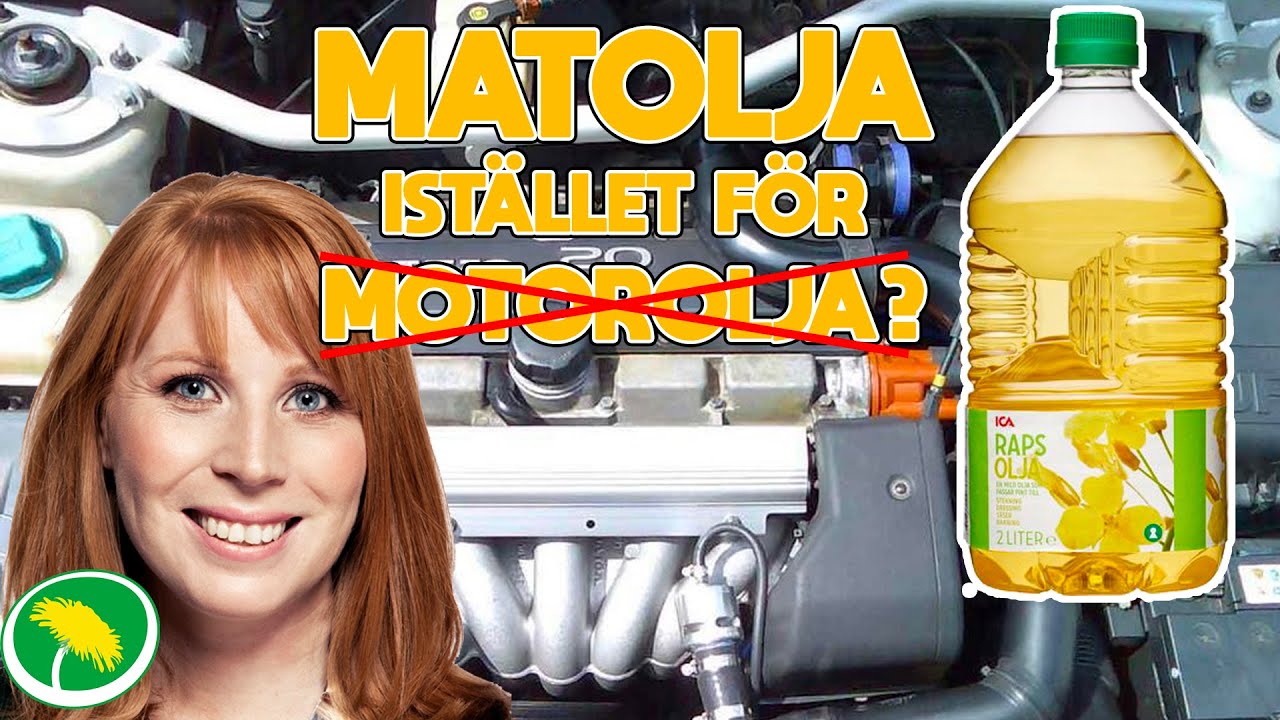 G&Aring;R DET ATT K&Ouml;RA MATOLJA I EN BILMOTOR?