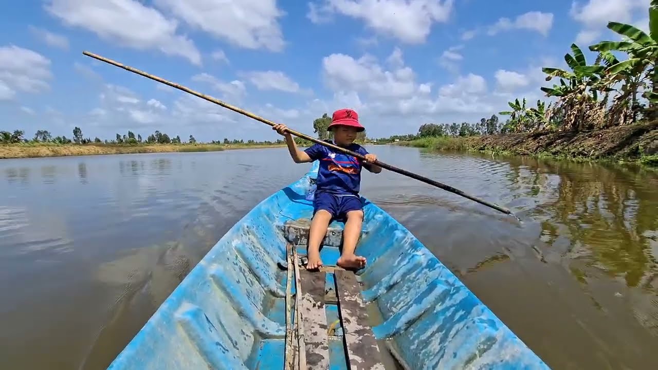 Trưa Miền Tây Theo Chân Ku-Lực Đi Thăm Bẫy Cua - Điều Thật Bất Ngờ!
