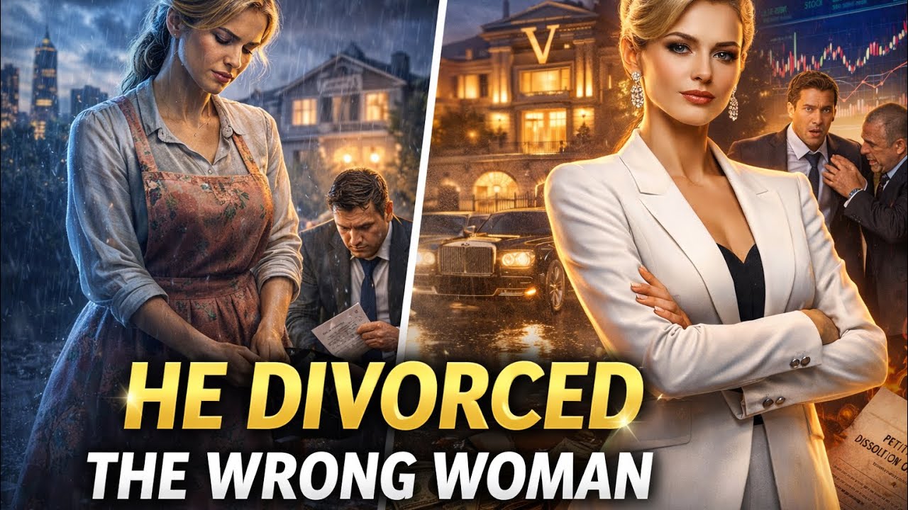 I Signed the Divorce Papers… Then Returned as a Billionaire Heir — Now My Ex Begs at My Gate