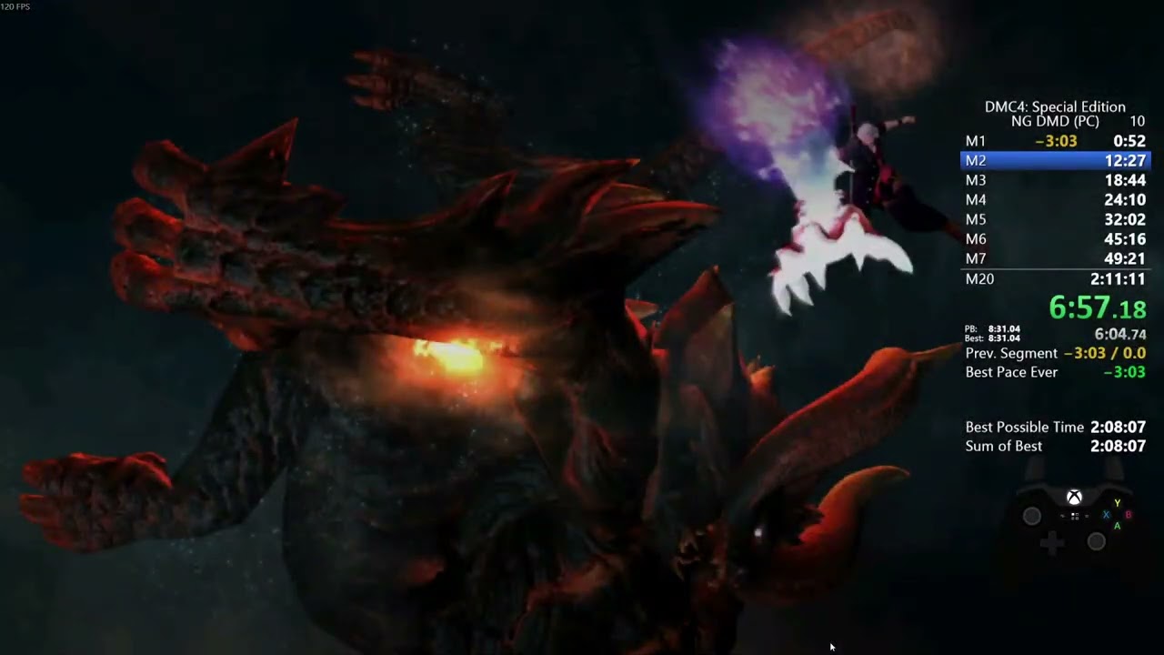 Devil May Cry 4 Dante Must Die Speedrun in 1:26:07