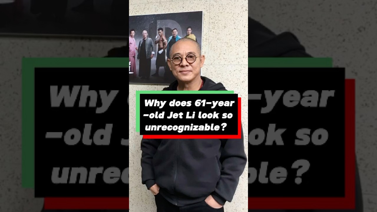Why does 61-year-old Jet Li look so unrecognizable?#celebrity #usa #jetli #us