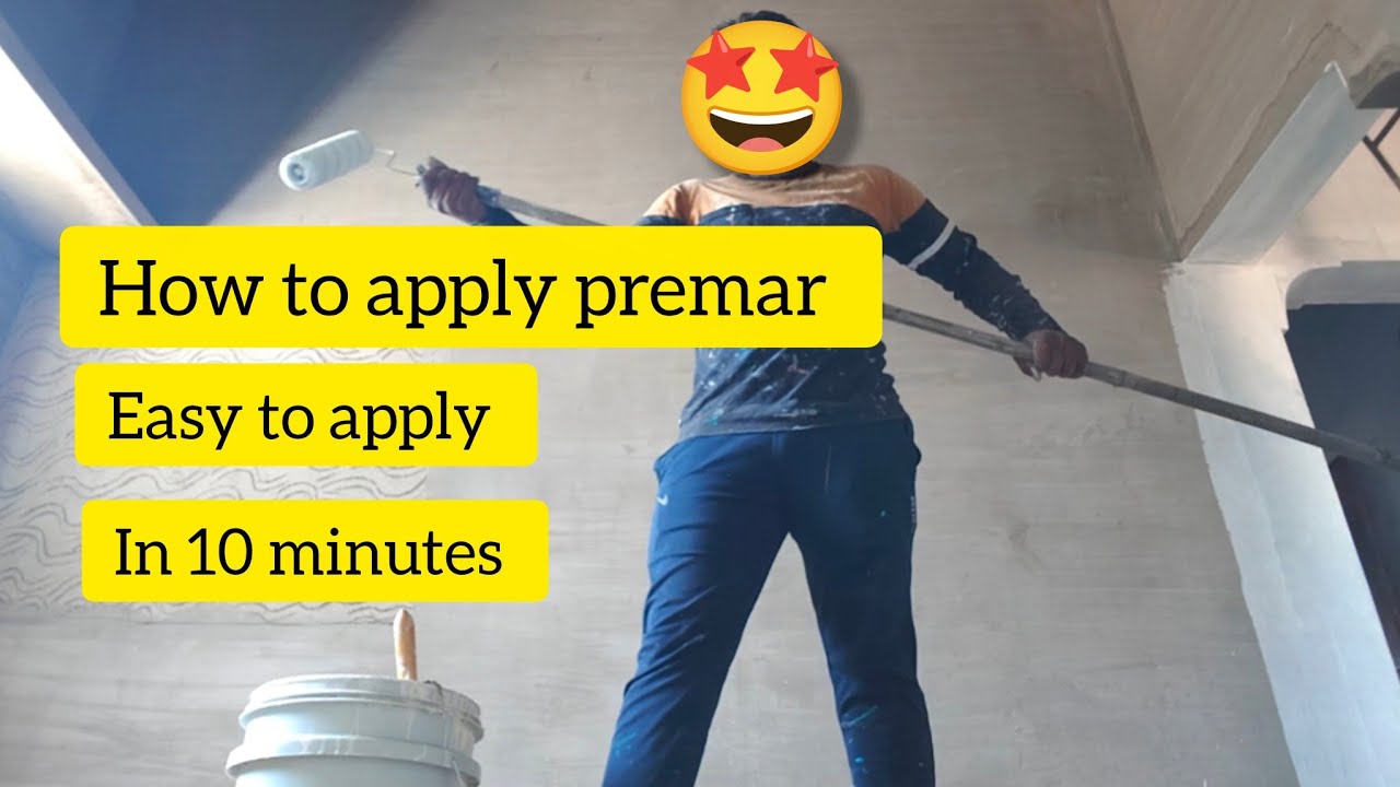 How to apply premar in wall easy 