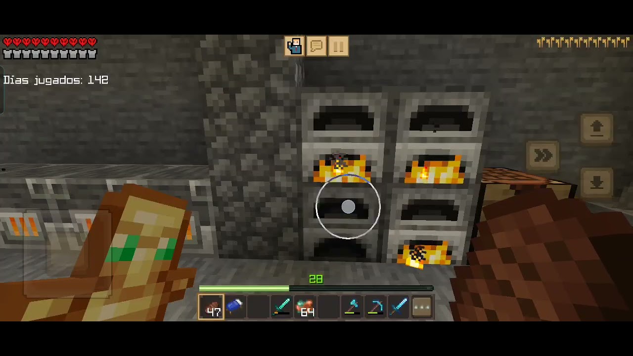crafting and building gameplay 227. (dia 141 a 142). (muerte permanente).