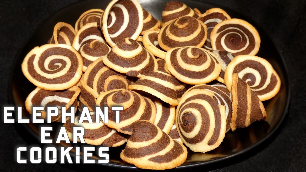 ELEPHANT EAR COOKIES /CRUNCHY SPINWHEEL COOKIES - KEKSIĆI 