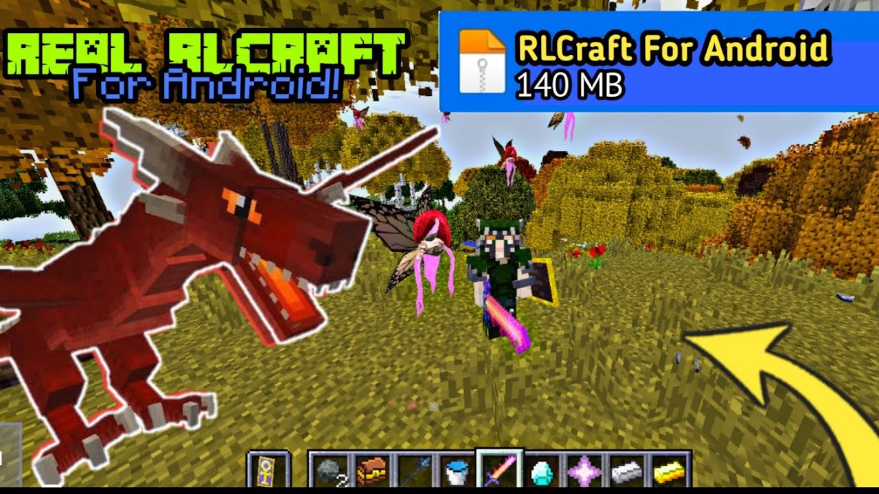 [NEW UPDATE, READ DESCRIPTION] How To Download The Real RLCraft In Android! (PojavLauncher)