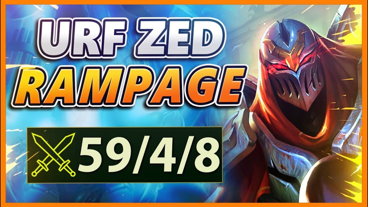 MY BEST ZED GAME OF ALL TIME (PERSON ZED KILL RECORD) - BunnyFuFuu URF
