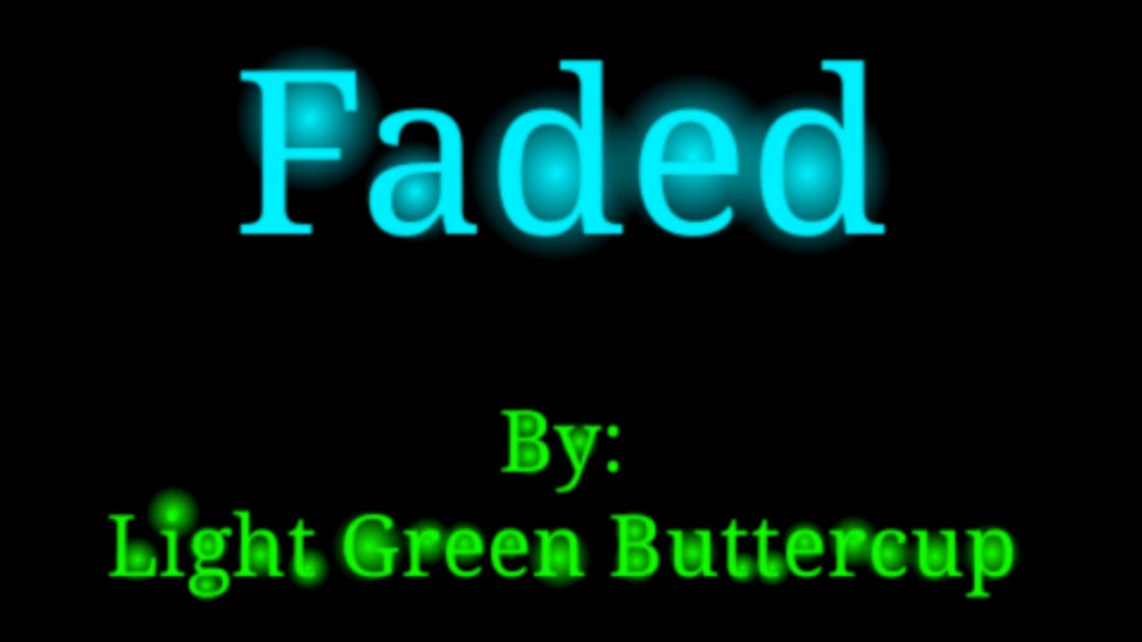 PPG {Bubbles} - Faded (With Lyrics)
