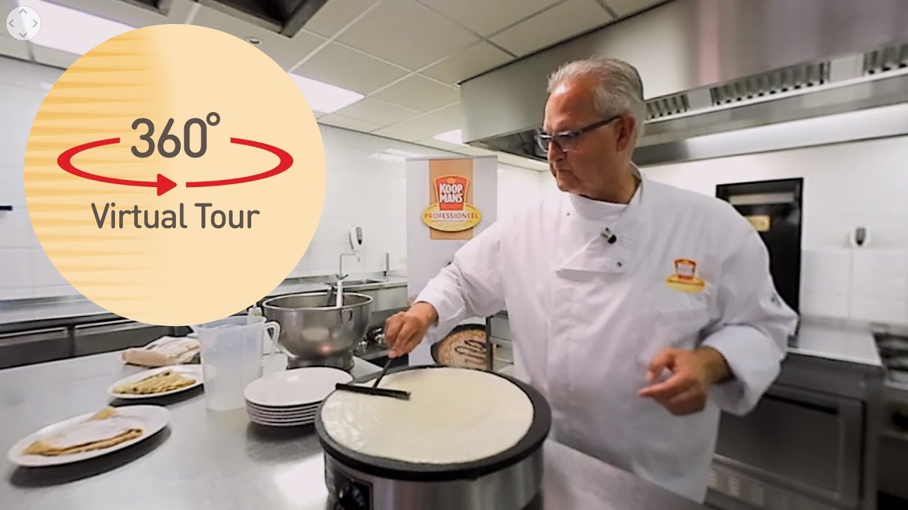 Online training professioneel crêpes bakken (360° video)