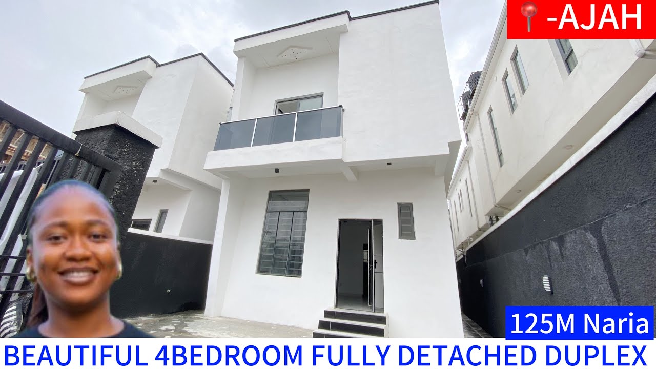 BEAUTIFUL 4BEDROOM FULLY DETACHED DUPLEX 