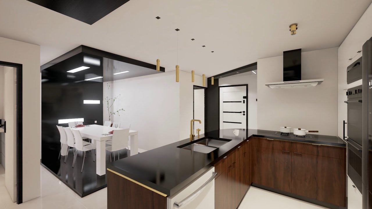 condo building interior walkthrough