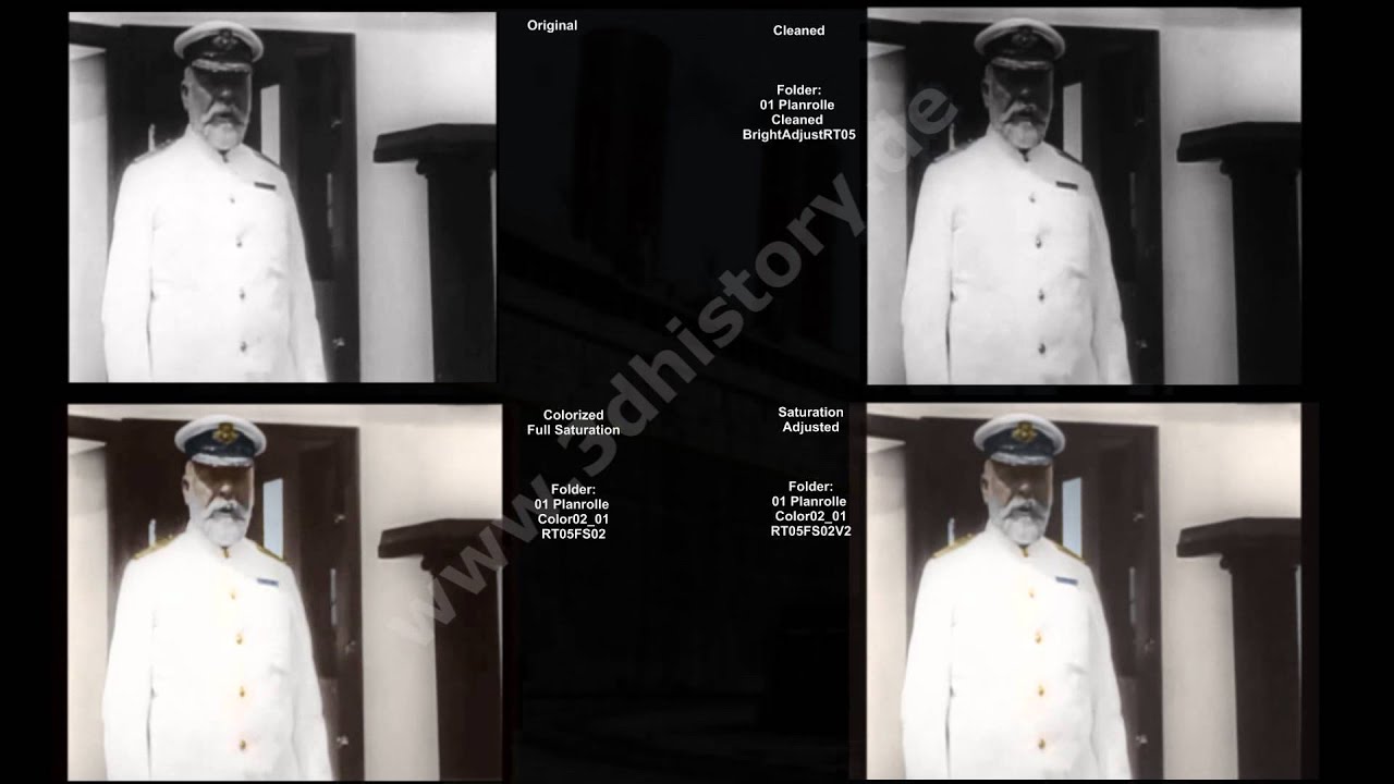 Titanic Footage Colorization03