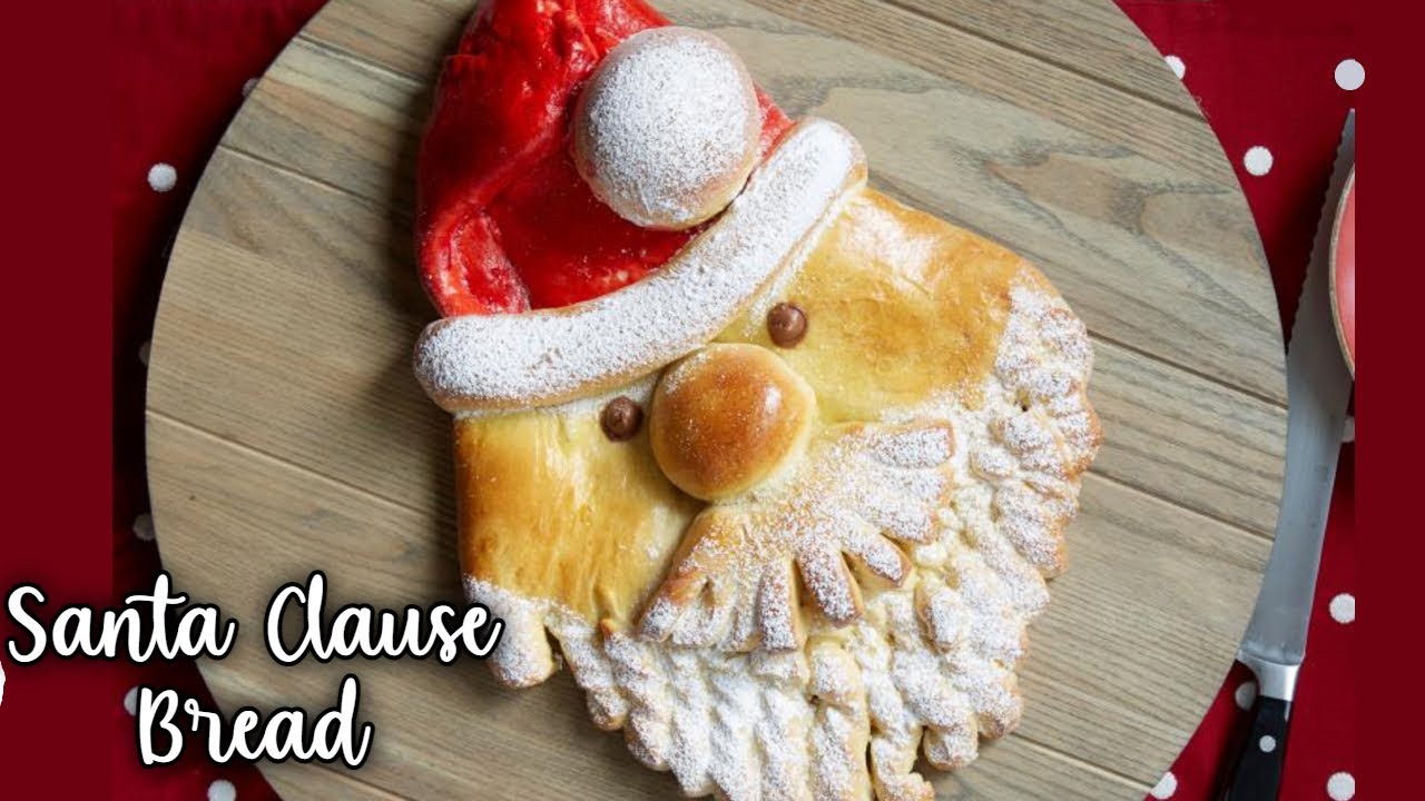 Christmas special santa bread | santa clause bread | easy bread by Gayatri's Food And Lifestyle