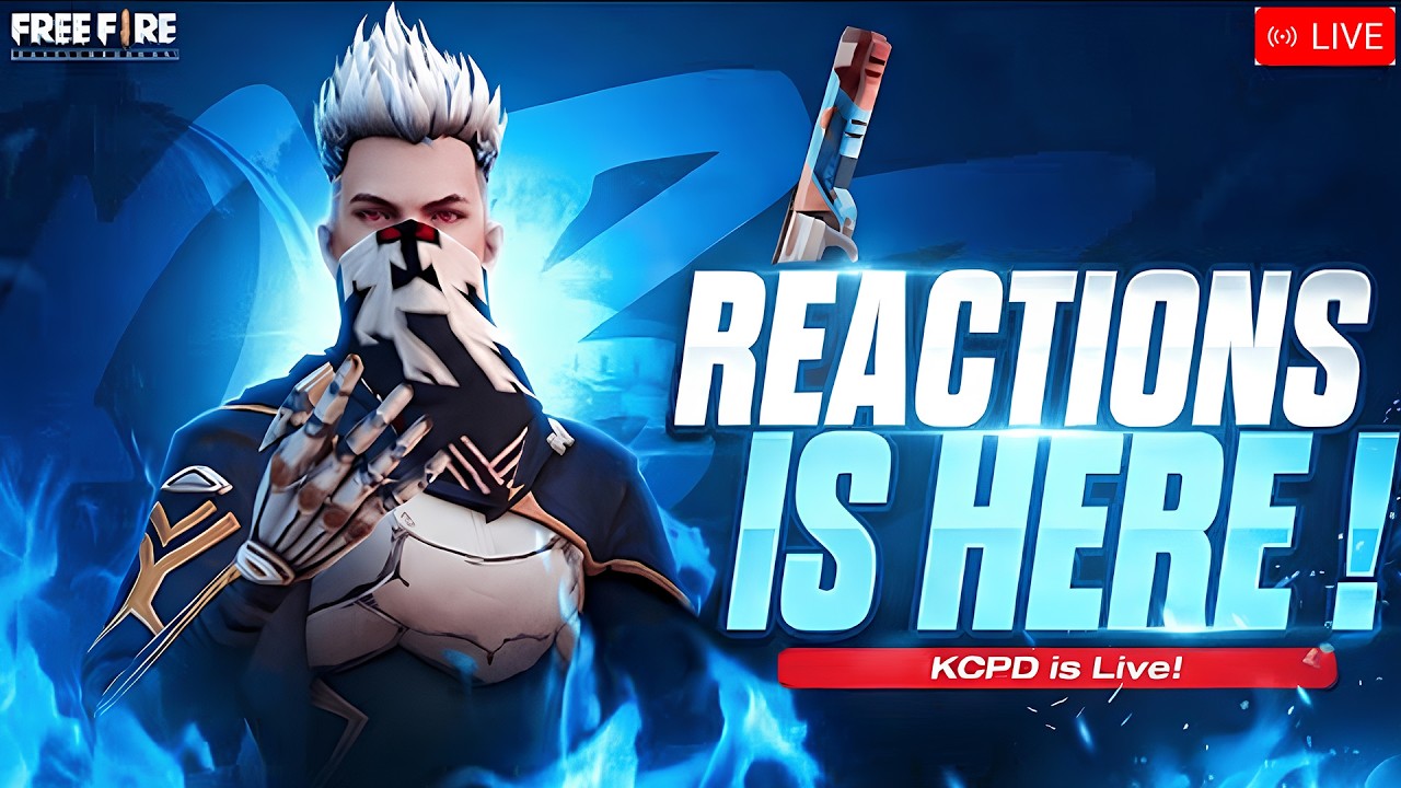 REACTIONS ON YOUR GAMEPLAY IN TELUGU WITH FACE CAM⚔️||FREE FIRE LIVE IN TELUGU|| #KCPD  #kcpdgaming