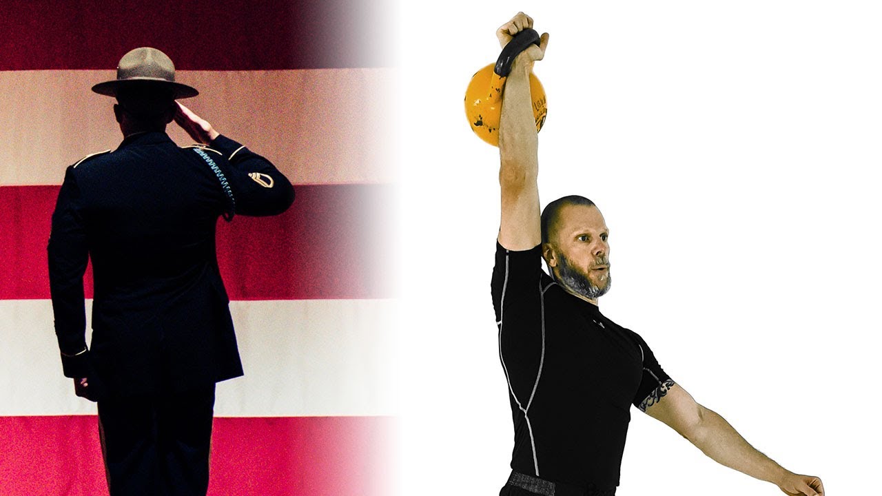 Military Press Kettlebell Combo