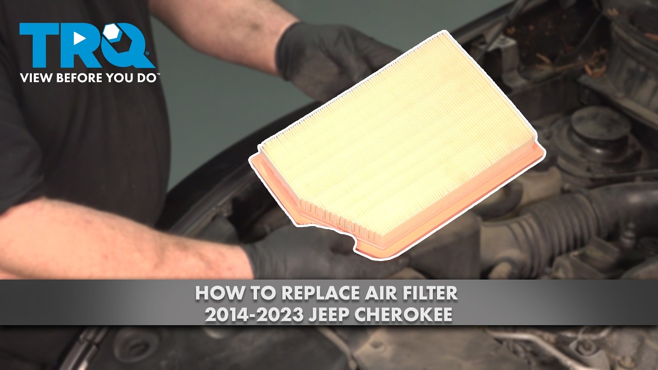 Как заменить воздушный фильтр на Jeep Cherokee 2014-2023 годов выпуска