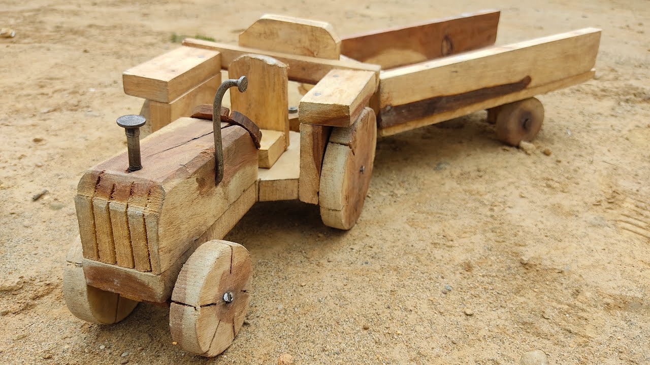 This DIY Tractor Trolley Will Make You Rethink Woodworking - You Won't Believe What He Made!