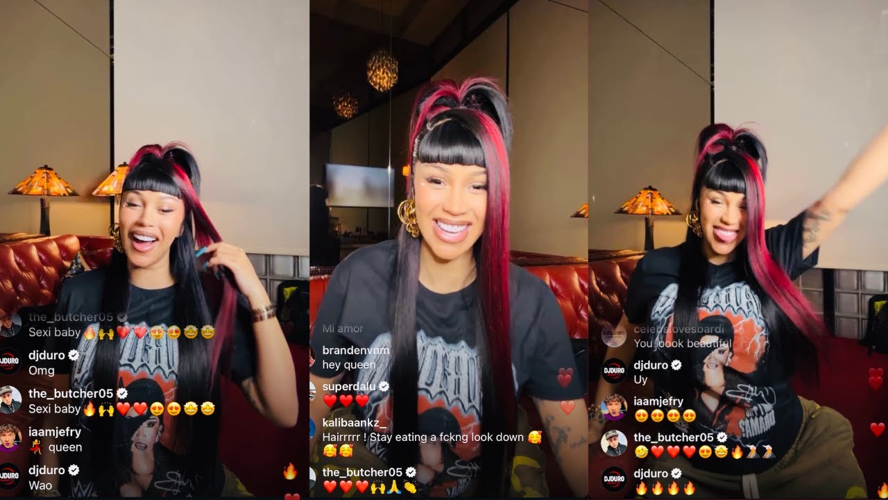 Cardi B Instagram Live | August 1, 2025