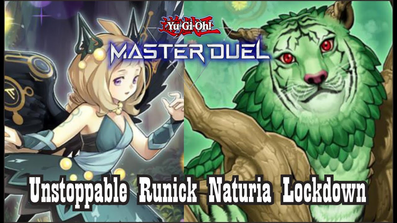Unstoppable Runick Naturia Lockdown! Crushing the Meta in Yu-Gi-Oh! Master Duel (52)