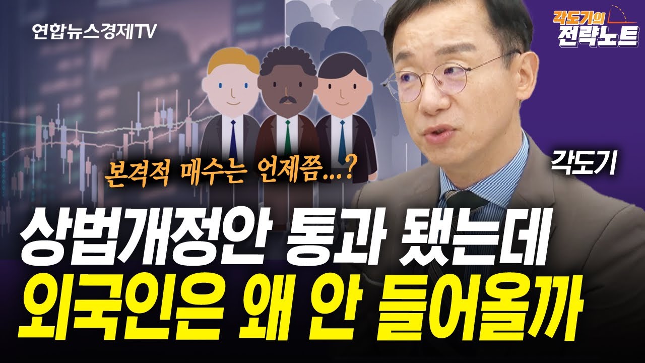[각도기의 전략노트] 지금은 거대한 세력 싸움 중, 외국인이 한국주식을 매수하는 시점은 '이 때' 입니다 | 인포맥스라이브 250716