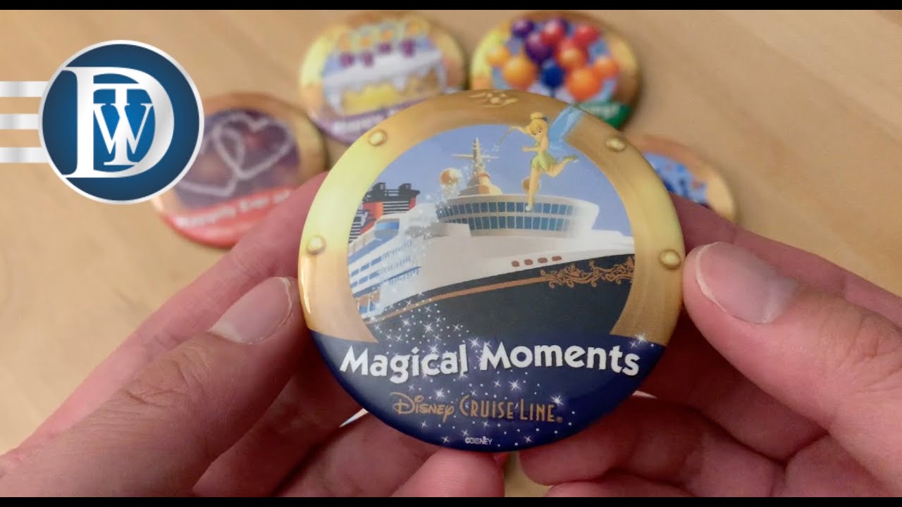 Disney Cruise Line Button Collection