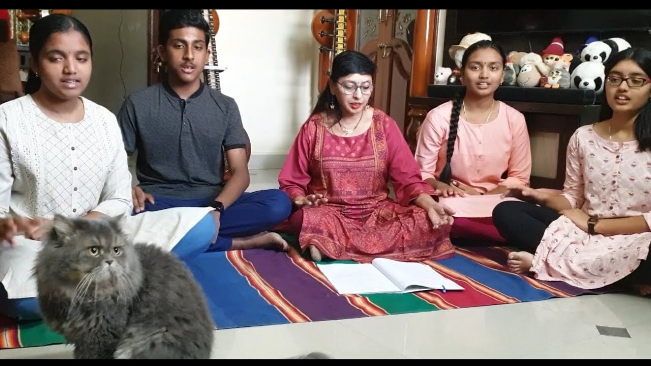 Jagajjanani sukhapani teaching bhajan for kids| Navaratri series|Learn songs for Navratri |song #5  