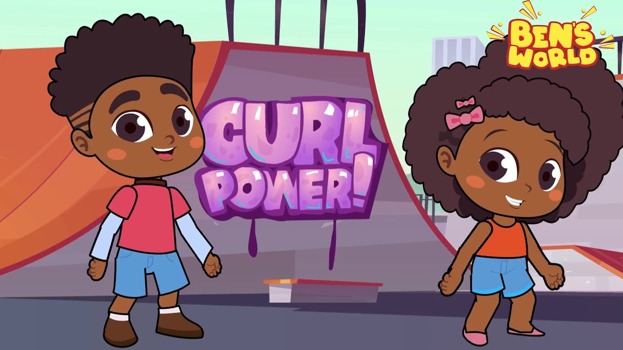 Curl Power 🌟Inspiring Kids Song & Animation about Confidence, Kindness, Friendship & Positive Values
