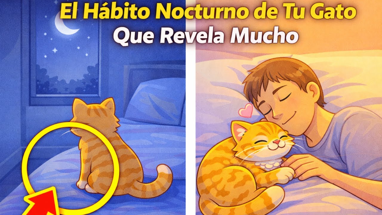 El Hábito Nocturno de Tu Gato Que Revela Mucho