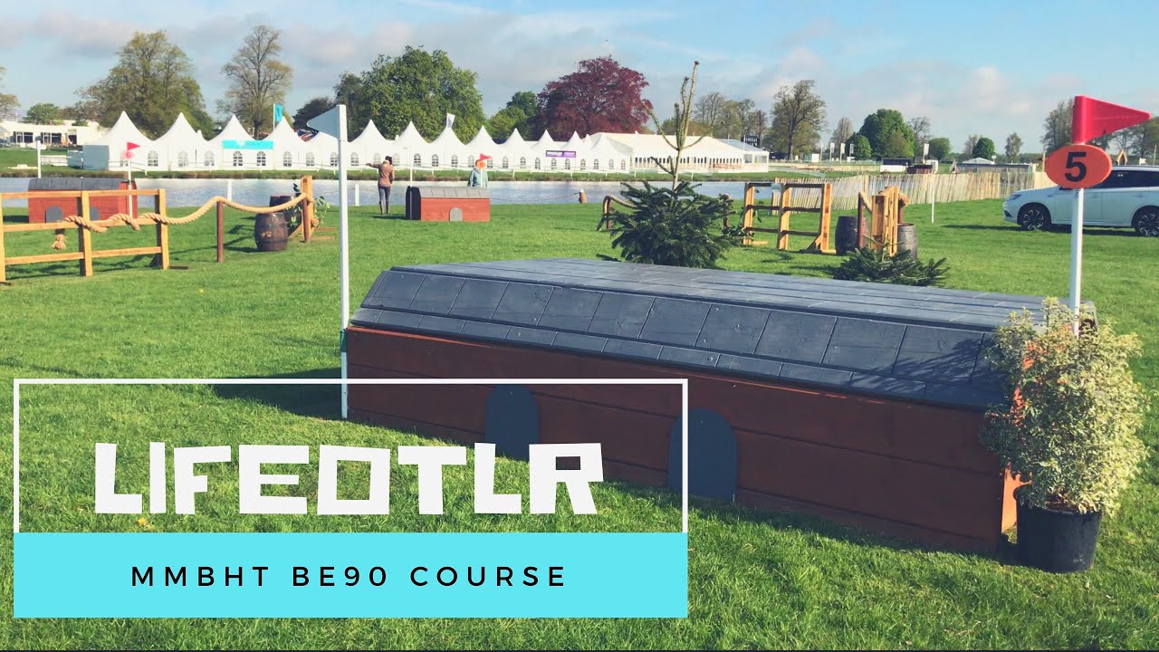 Badminton Mitsubishi Motors Cup BE90 Grassroots Eventing Track Virtual Course Walk