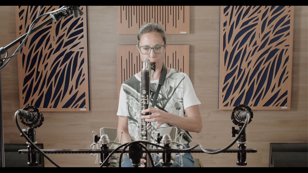 J.S.Bach - Prelude from Suite BWV 1011, performed with Bass Clarinet (RECORDING SESSION)
