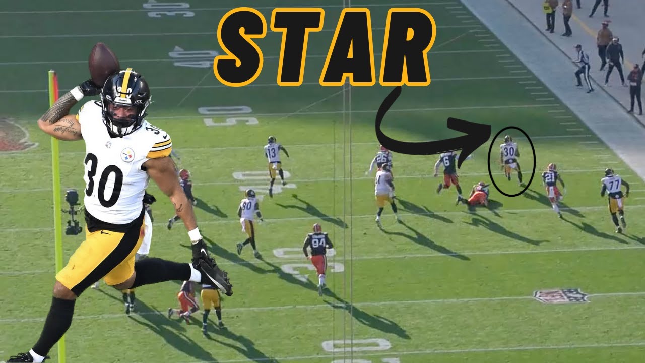 Film Room: Steelers RB Jaylen Warren WENT OFF vs. Browns