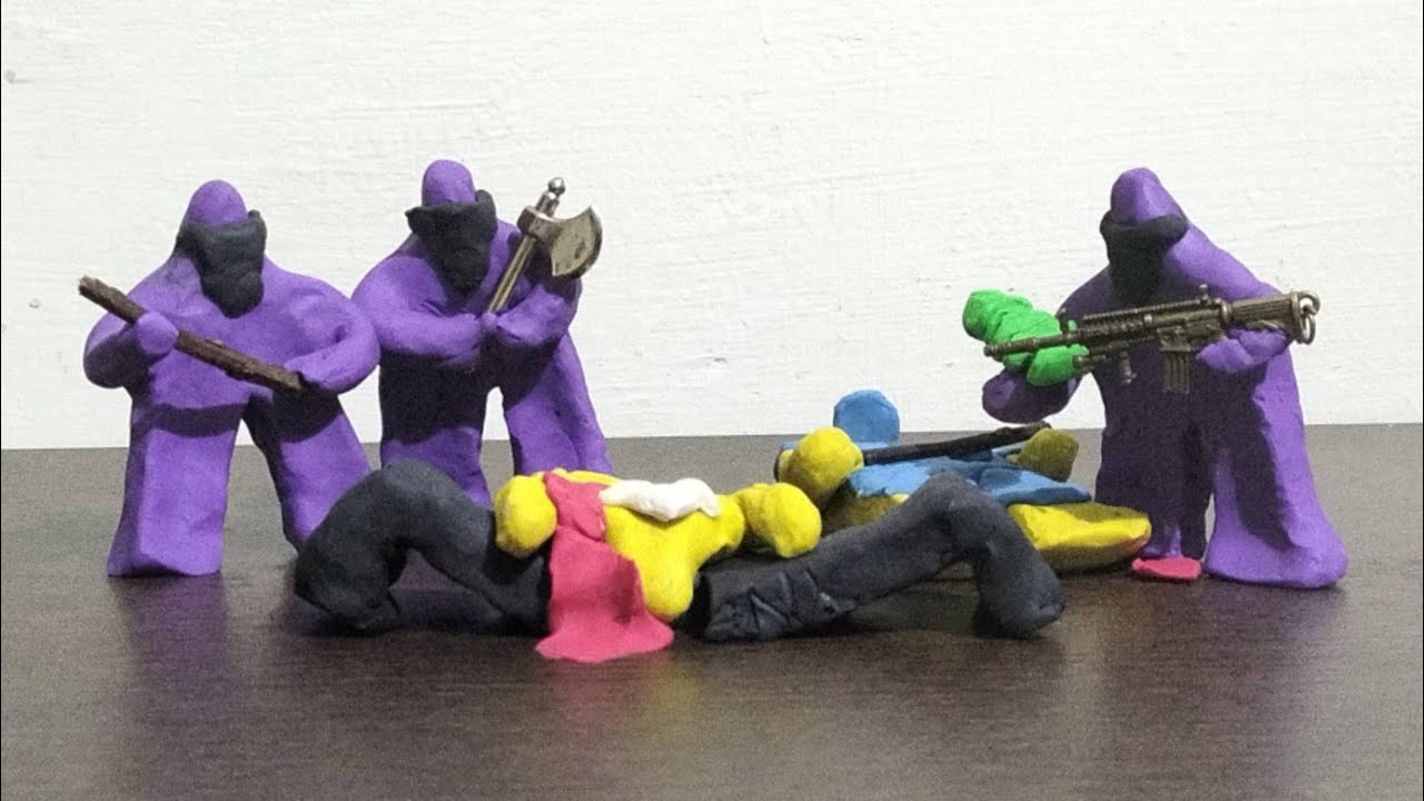 ROBBERY AT BANK! A stop motion claymation by nostalgia claymations#claymation