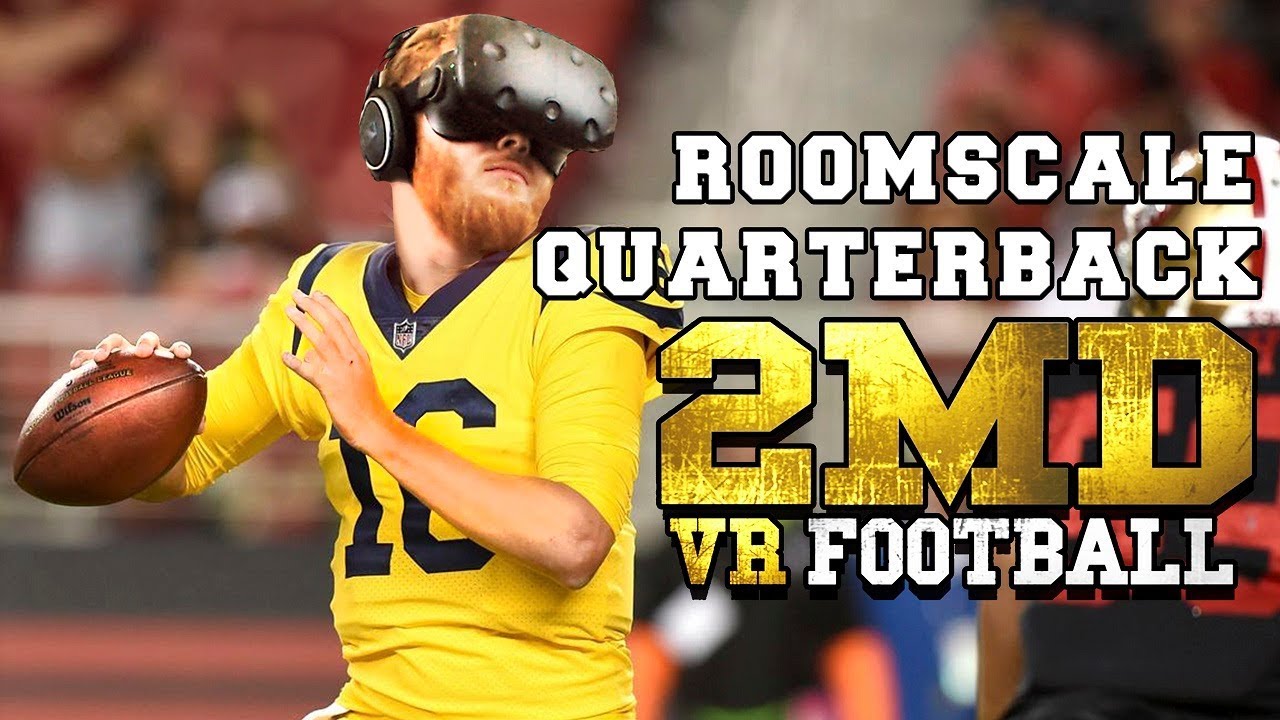 2MD VR Football: Draw up plays and become the quarterback in roomscale