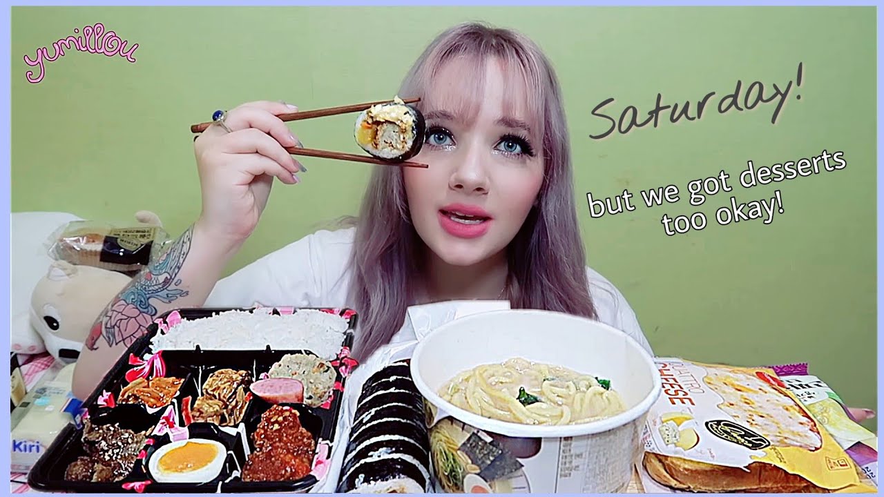 KOREAN CONVENIENCE STORE GOODNESS 🍱 GS25 MUKBANG