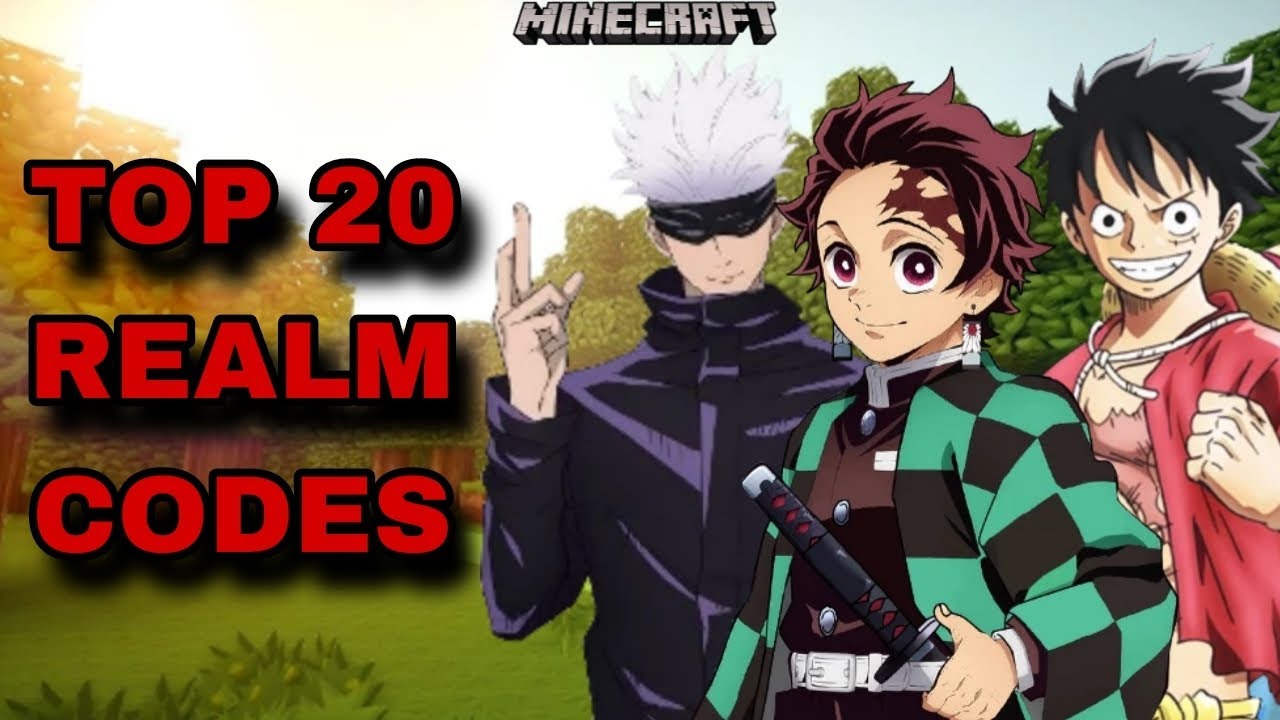 *NEW* TOP 20 BEST REALM CODES FOR MINECRAFT BEDROCK EDITION!