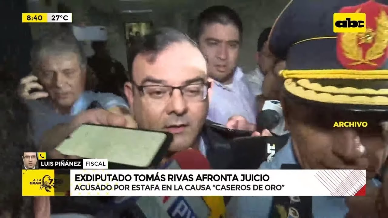 Tomás Rivas comenzará a ser juzgado por estafa con sus “caseros de oro”