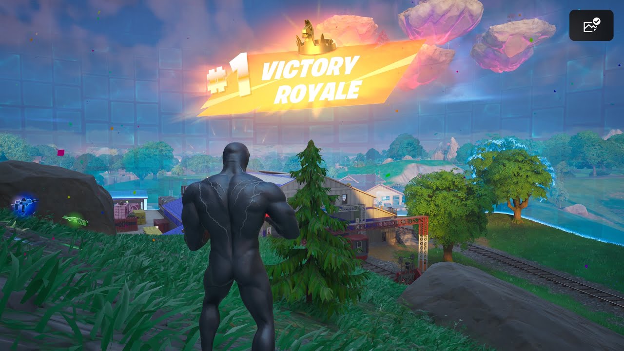 Brand NEW Fortnite Chapter 6 Venom Skin Gameplay Battle Royale Zero Build Win