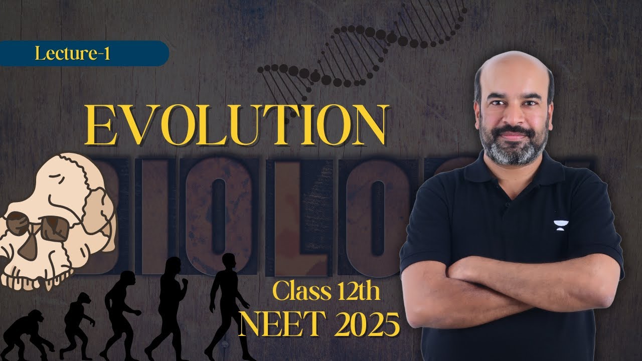 Evolution | NEET 2025 | Lecture 1 | MKS Sir | Kota Pulse By Unacademy