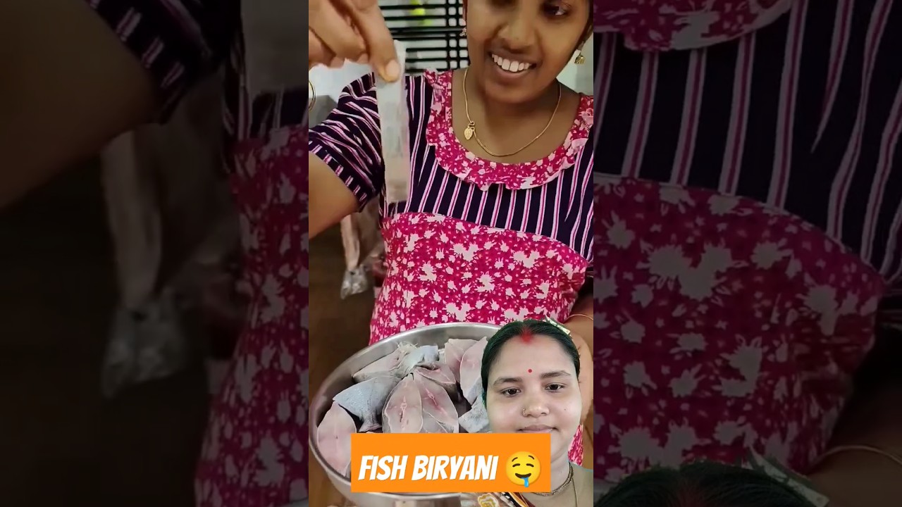 Fish Matka Biriyani #cooking #food #recipe 🤤#viralvideo
