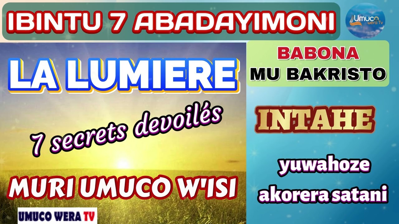 UMU EX SATANISTE AHISHUYE IBINTU 7 BIKOMEYE//MENYA IVYO ABADAYIMONI BABONA IYO BARAVYE ABAKRISTO