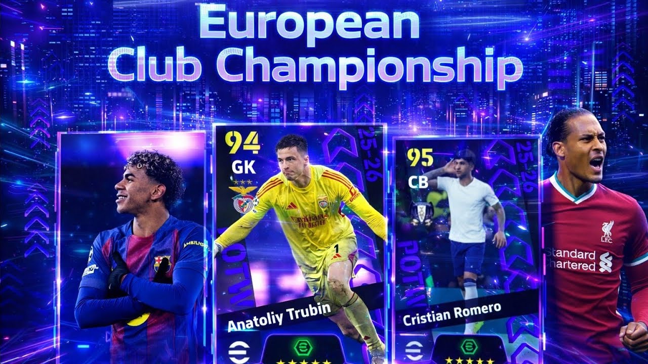 🔥 GARANTIDOS 🚀 OS NOVOS DESTAQUES DA SEMANA DA CHAMPIONS LEAGUE NO EFOOTBALL 2026