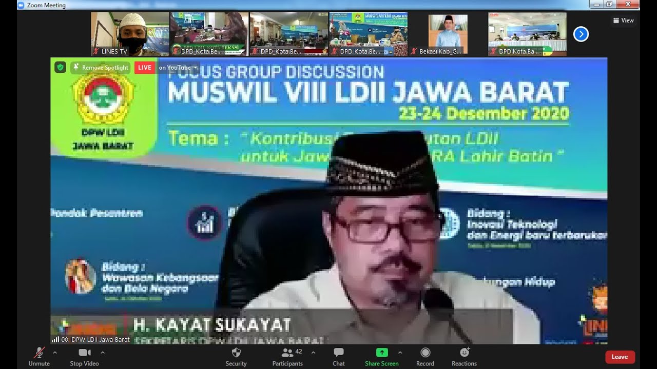 FGD Bidang Inovasi Teknologi dan Energi Baru Terbarukan | DPW LDII | LINES TV