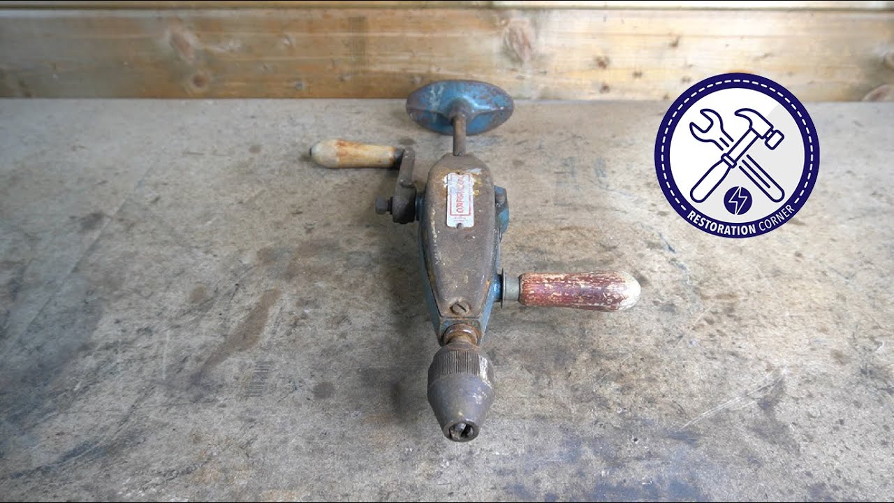German Hand Drill Restoration