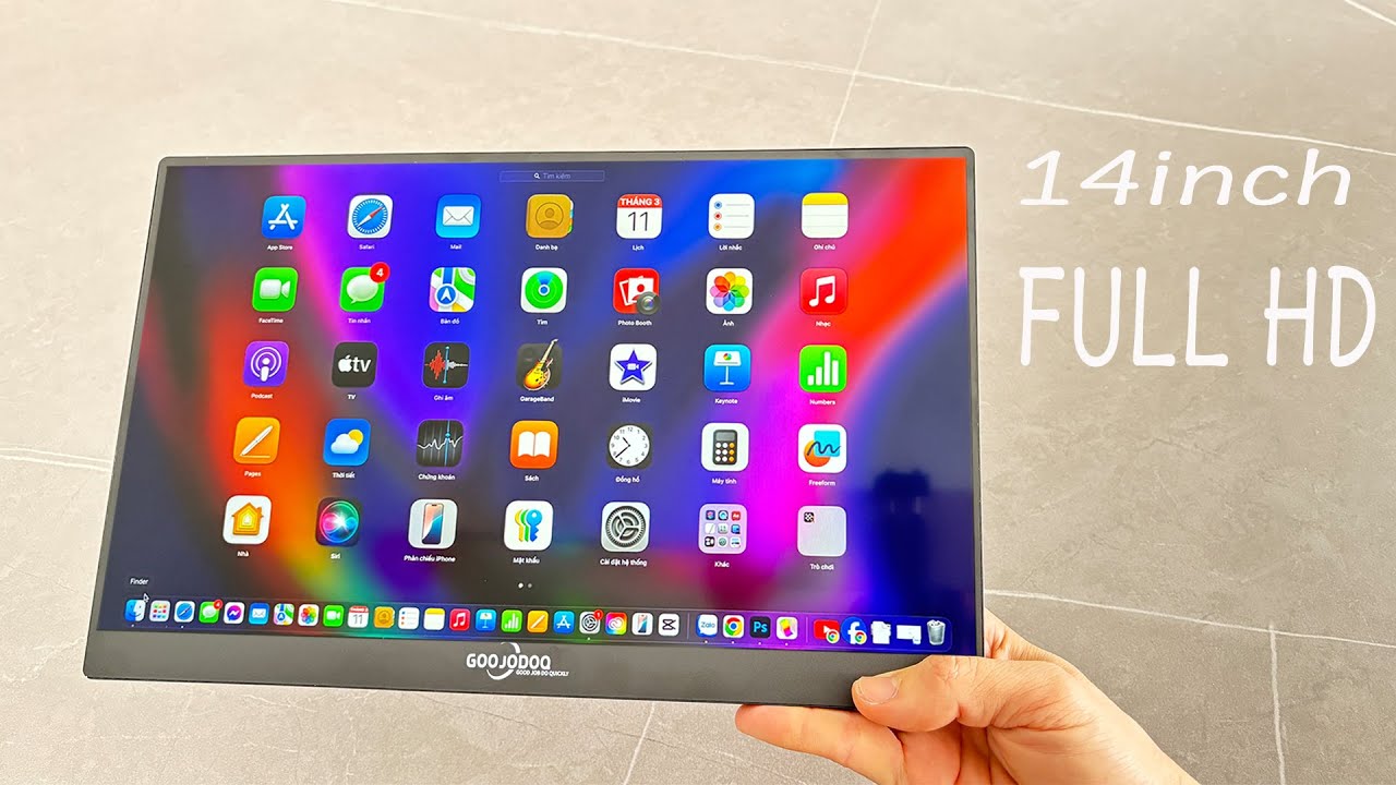 Mở hộp màn hình di động GoojodoQ giá rẻ | Bất ngờ về chất lượng nhưng đừng vội mua khi chưa xem hết